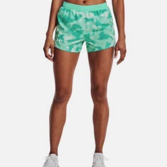 UNDER ARMOUR UA Mileage 2.0 Camo All Over Print Athletic Shorts Size XL NEW - Picture 14 of 15